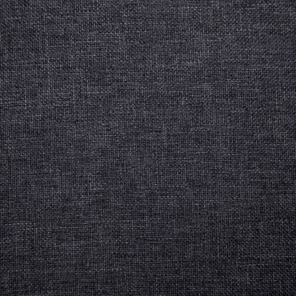 Bankje 139,5 Cm Polyester Donkergrijs