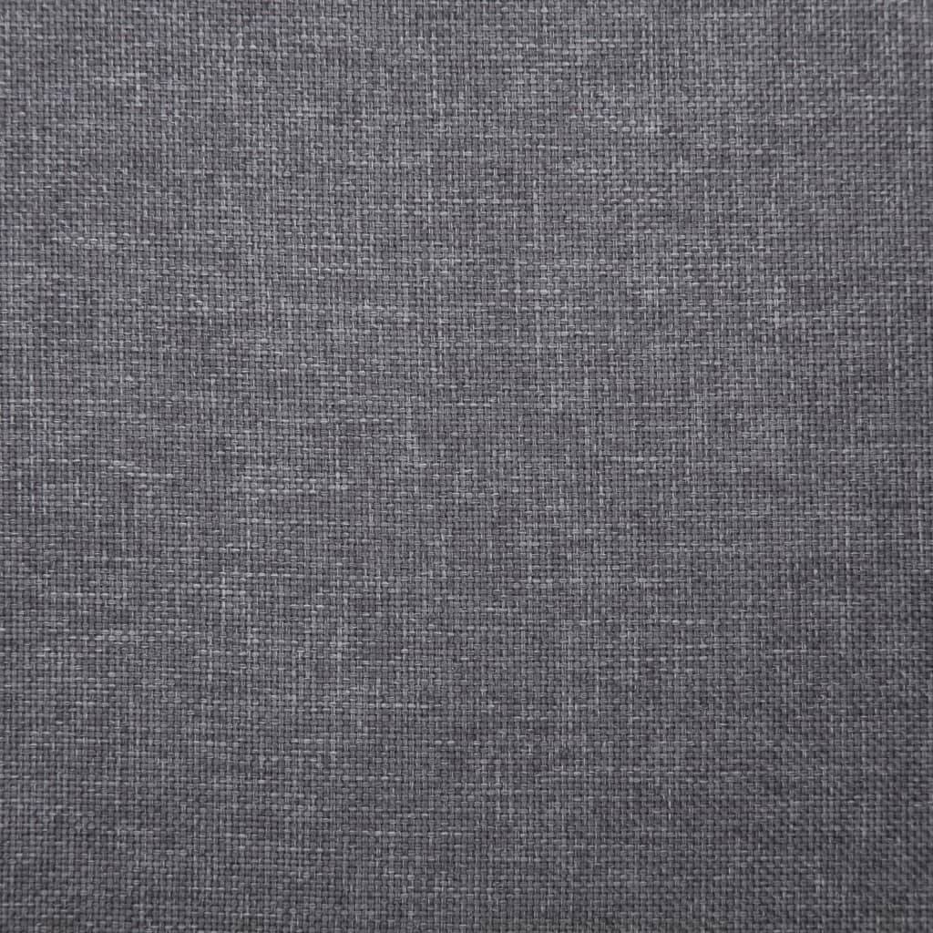 Bankje 139,5 Cm Polyester Lichtgrijs