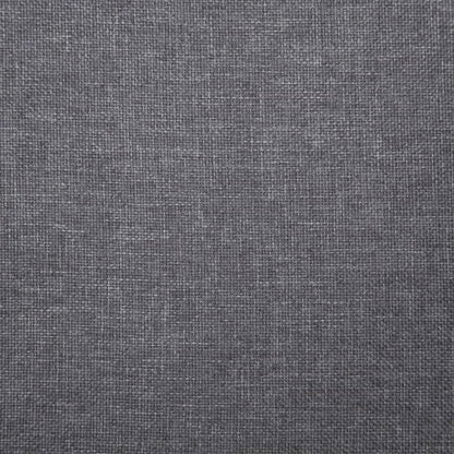 Bankje 139,5 Cm Polyester Lichtgrijs