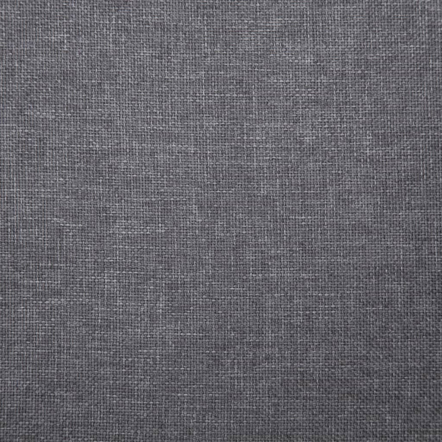 Bankje 139,5 Cm Polyester Lichtgrijs