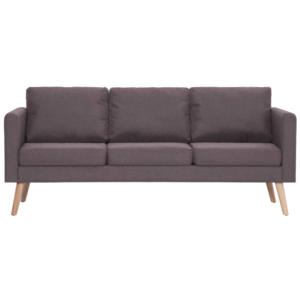 Stof Taupe Driezitsbank