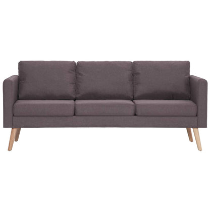 Stof Taupe Driezitsbank