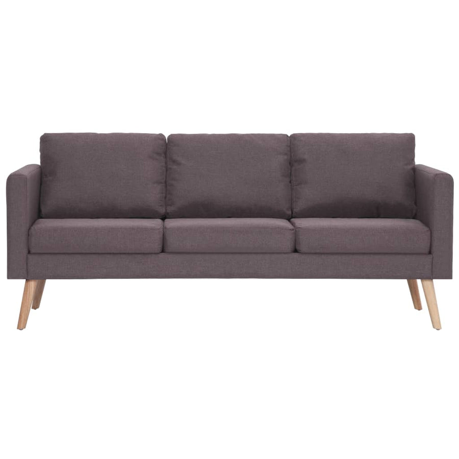Stof Taupe Driezitsbank