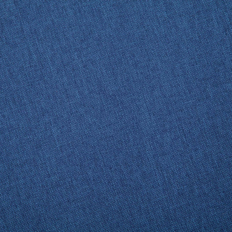 Stof Blauw Driezitsbank