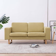 Tweezitsbank Stof Groen