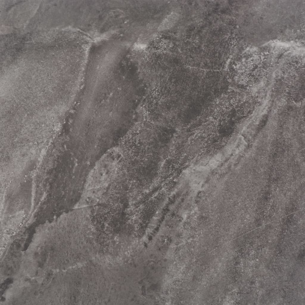 Vloerplanken zelfklevend 5,11 m² PVC zwart met patroon Zwart en wit