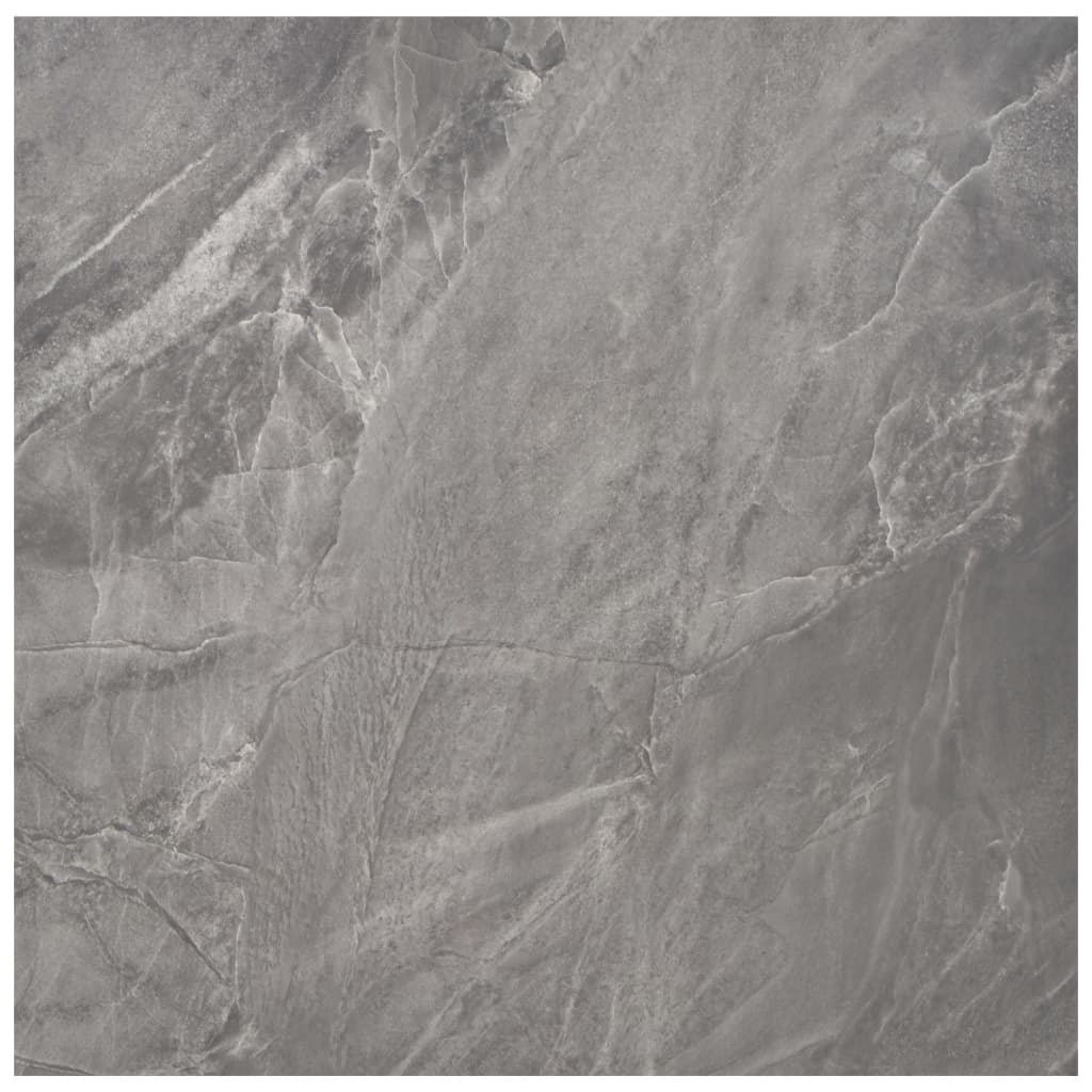 Vloerplanken zelfklevend 5,11 m² PVC zwart met patroon Zwart en wit