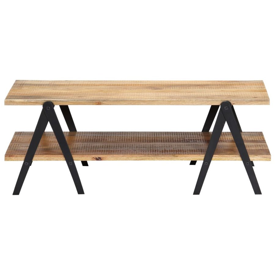Salontafel 115X60X40 Cm Massief Mangohout Bruin