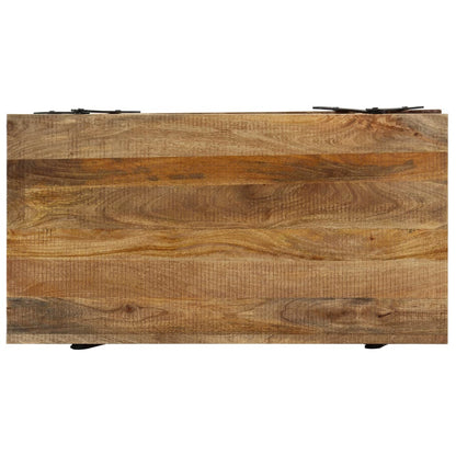 Salontafel 115X60X40 Cm Massief Mangohout Bruin
