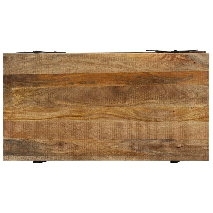 Salontafel 115X60X40 Cm Massief Mangohout Bruin