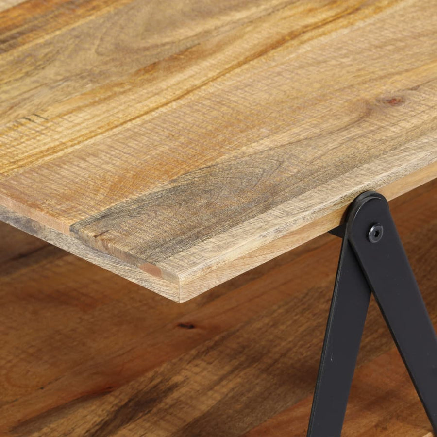 Salontafel 115X60X40 Cm Massief Mangohout Bruin