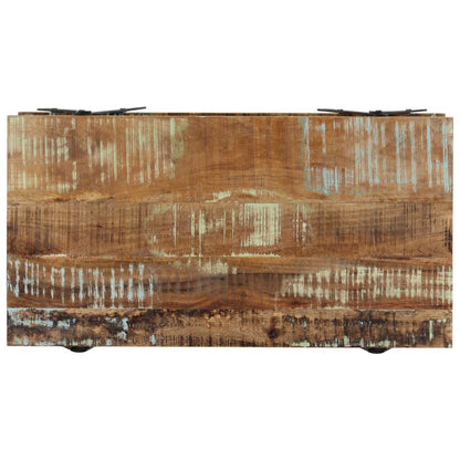 Salontafel 5X60X40 Cm Massief Gerecycled Hout Multikleur