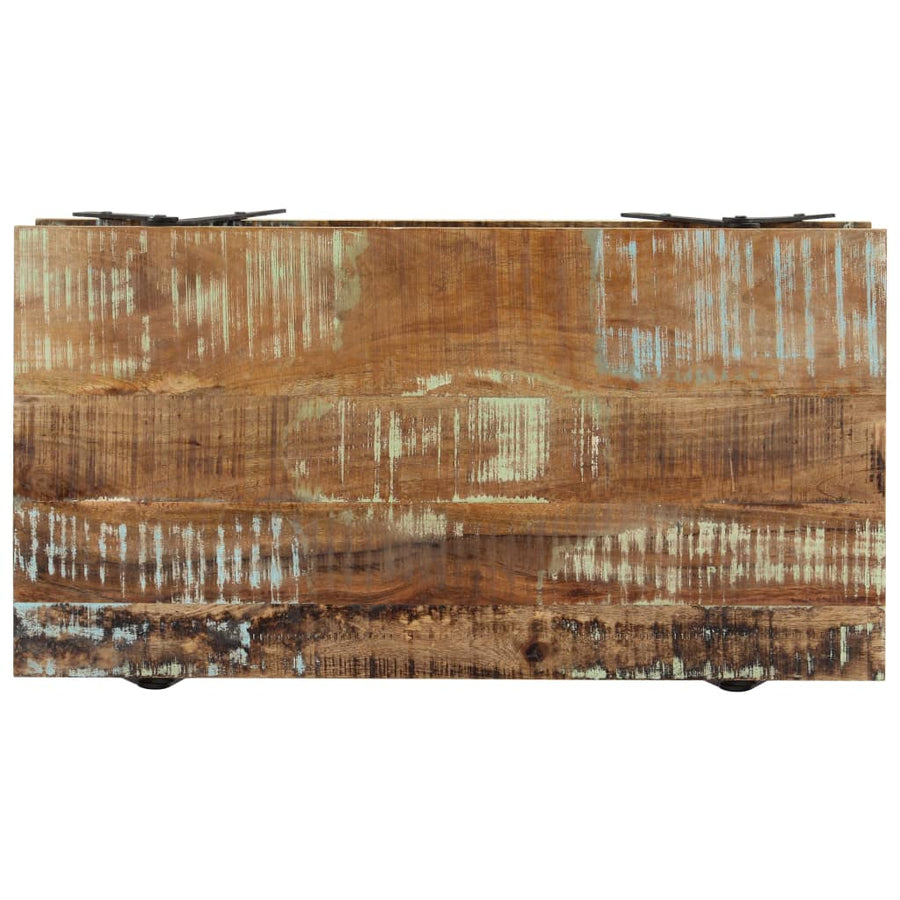Salontafel 5X60X40 Cm Massief Gerecycled Hout Multikleur