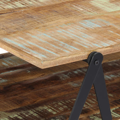 Salontafel 5X60X40 Cm Massief Gerecycled Hout Multikleur
