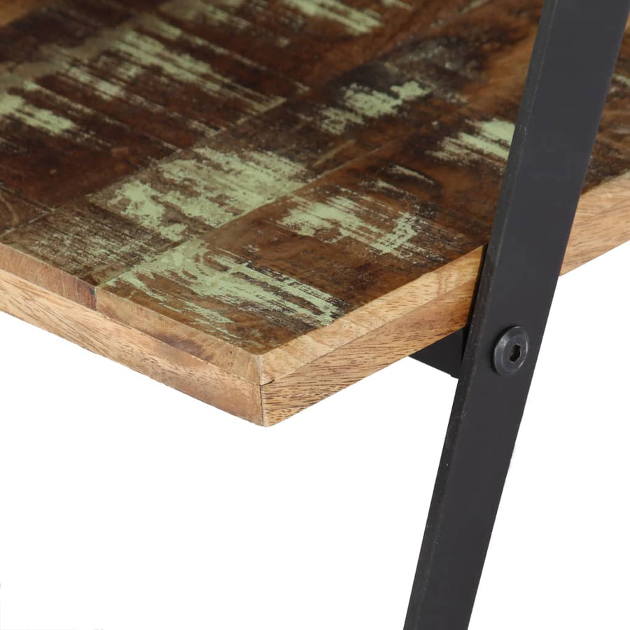 Salontafel 5X60X40 Cm Massief Gerecycled Hout Multikleur