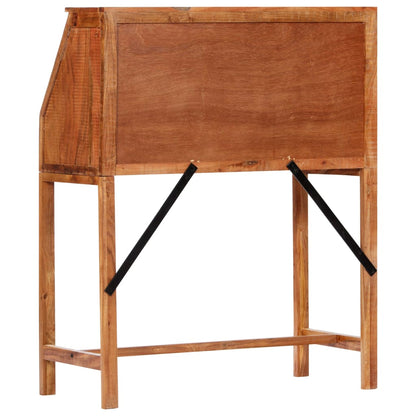 Schrijftafel 90X40X107Cm Massief Acaciahout