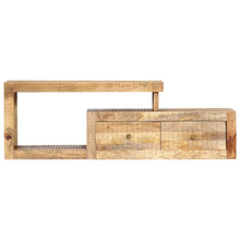 Tv-Meubel 120X30X40 Cm Massief Mangohout Bruin