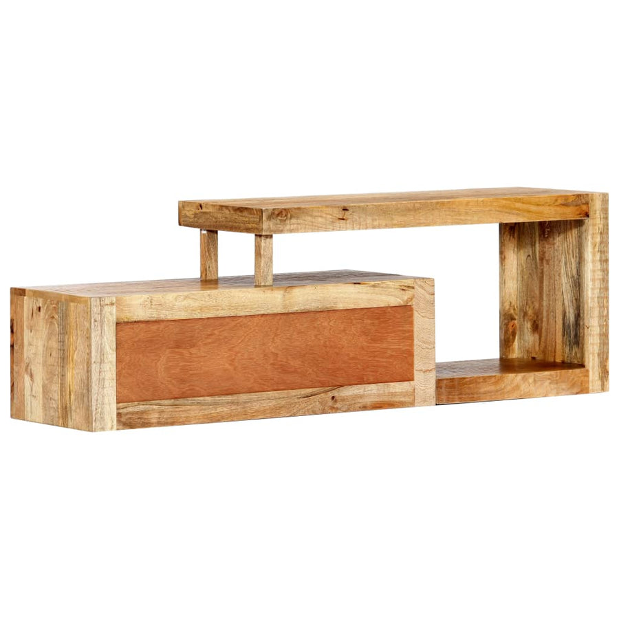 Tv-Meubel 120X30X40 Cm Massief Mangohout Bruin