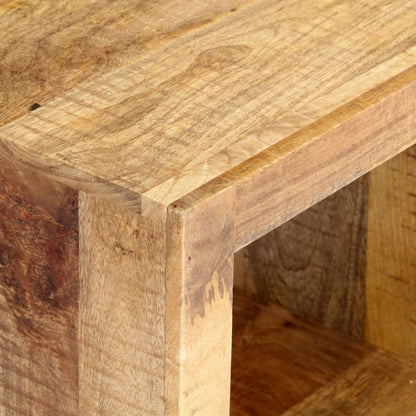Tv-Meubel 120X30X40 Cm Massief Mangohout Bruin