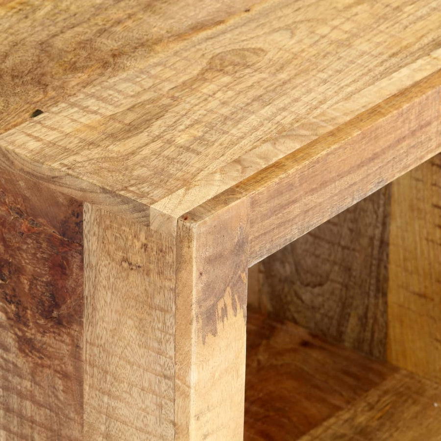 Tv-Meubel 120X30X40 Cm Massief Mangohout Bruin