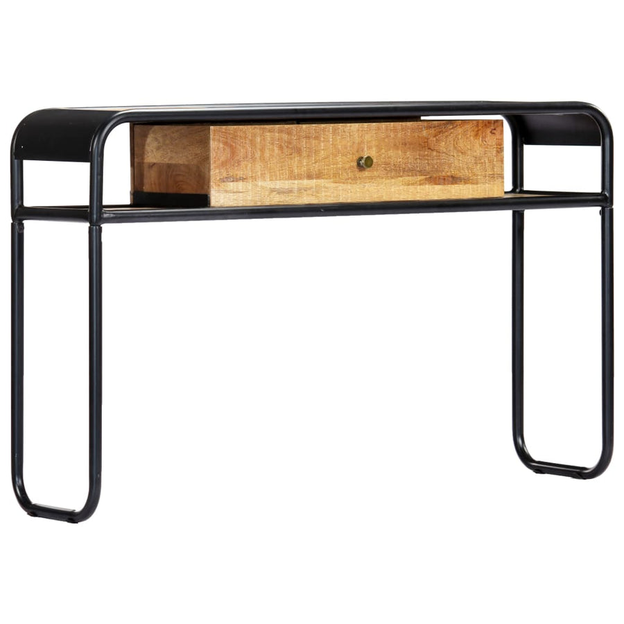 Wandtafel 8X30X75 Cm Massief Mangohout Bruin