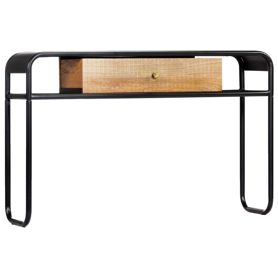 Wandtafel 8X30X75 Cm Massief Mangohout Bruin
