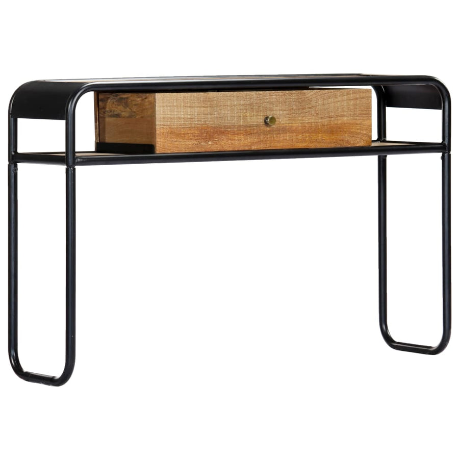 Wandtafel 8X30X75 Cm Massief Mangohout Bruin