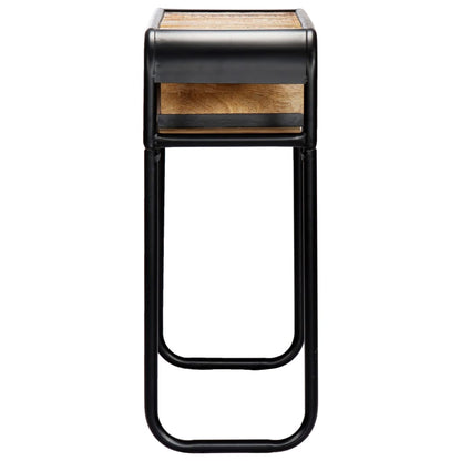 Wandtafel 8X30X75 Cm Massief Gerecycled Hout Multikleur