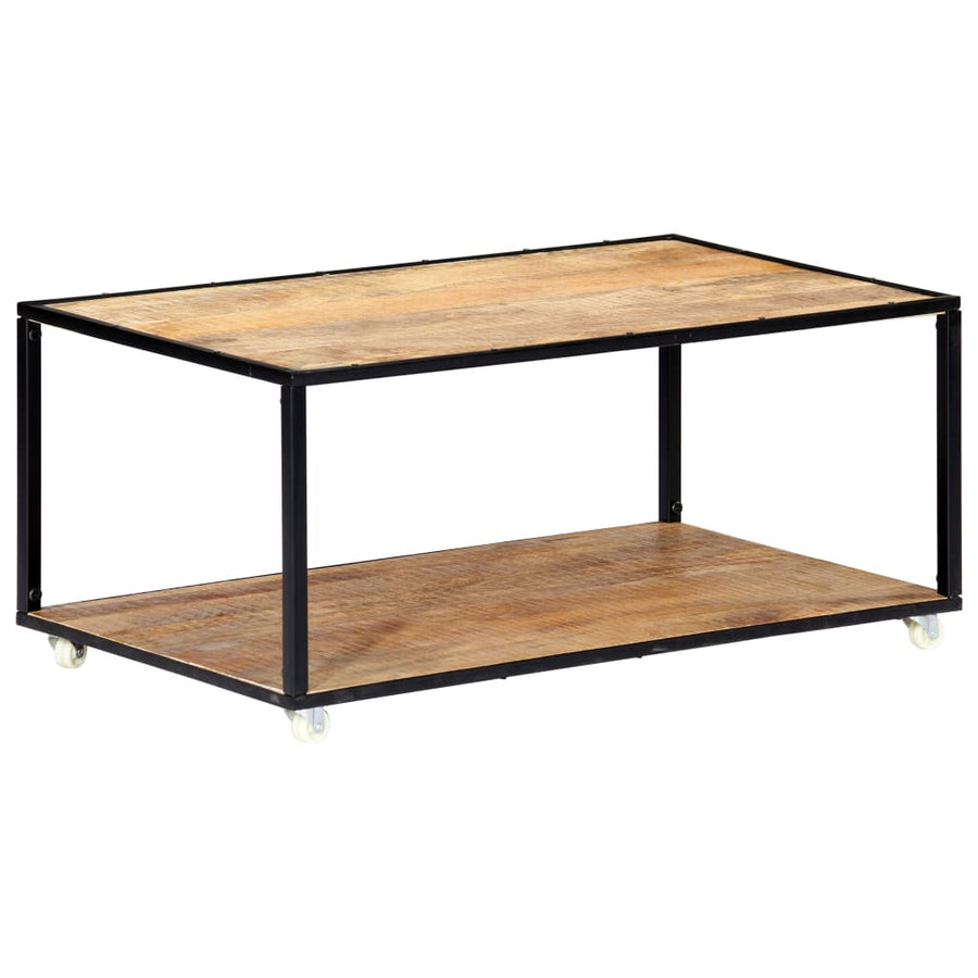 Salontafel 90X50X40 Cm Massief Gerecycled Hout