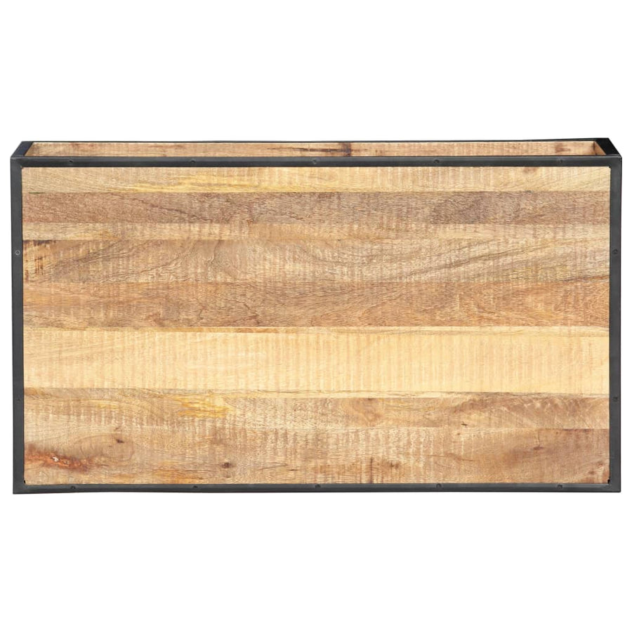Salontafel 90X50X40 Cm Massief Gerecycled Hout