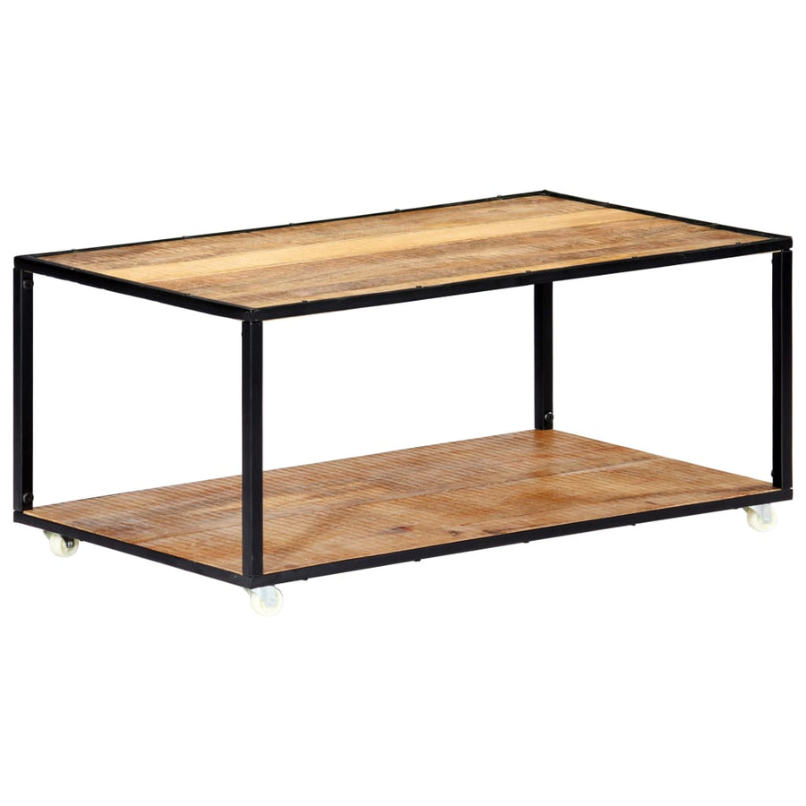 Salontafel 90X50X40 Cm Massief Gerecycled Hout