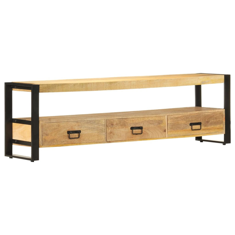 Tv-Meubel 150 x 30 x 45 cm massief mangohout