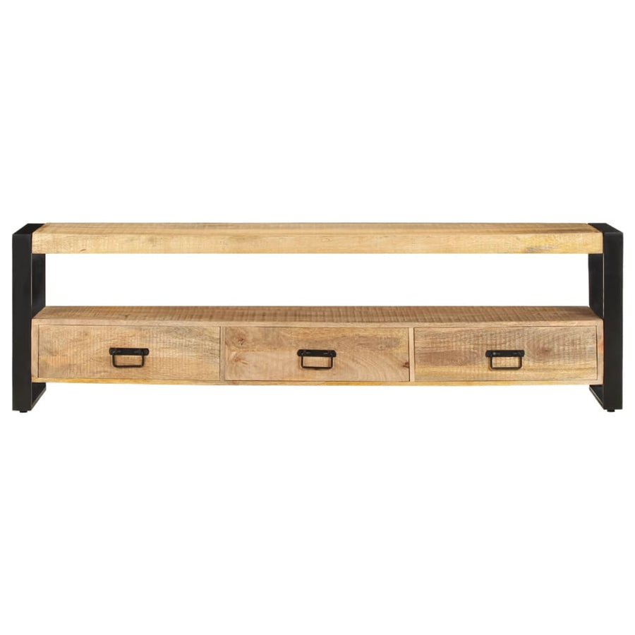 Tv-Meubel 150 x 30 x 45 cm massief mangohout