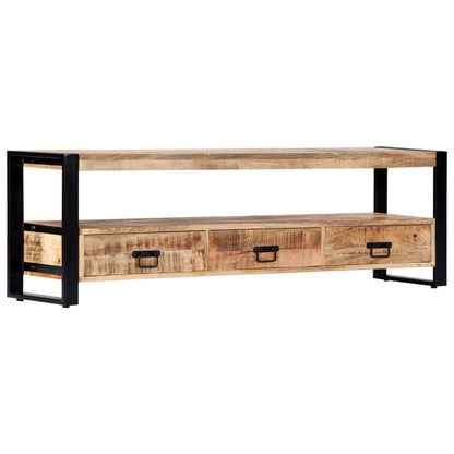 Tv-Meubel 150 x 30 x 45 cm massief mangohout