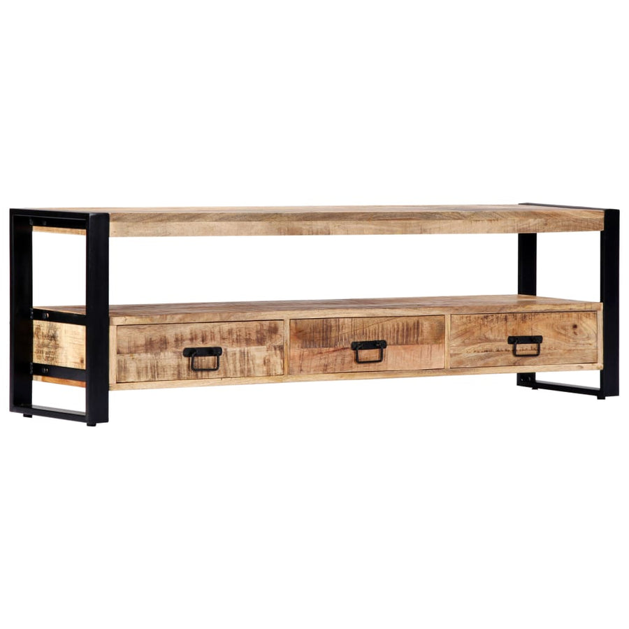 Tv-Meubel 150 x 30 x 45 cm massief mangohout
