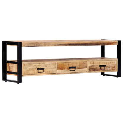 Tv-Meubel 150 x 30 x 45 cm massief mangohout