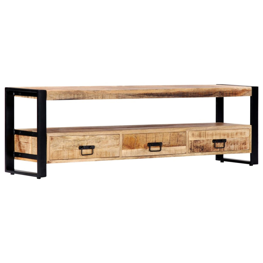 Tv-Meubel 150 x 30 x 45 cm massief mangohout