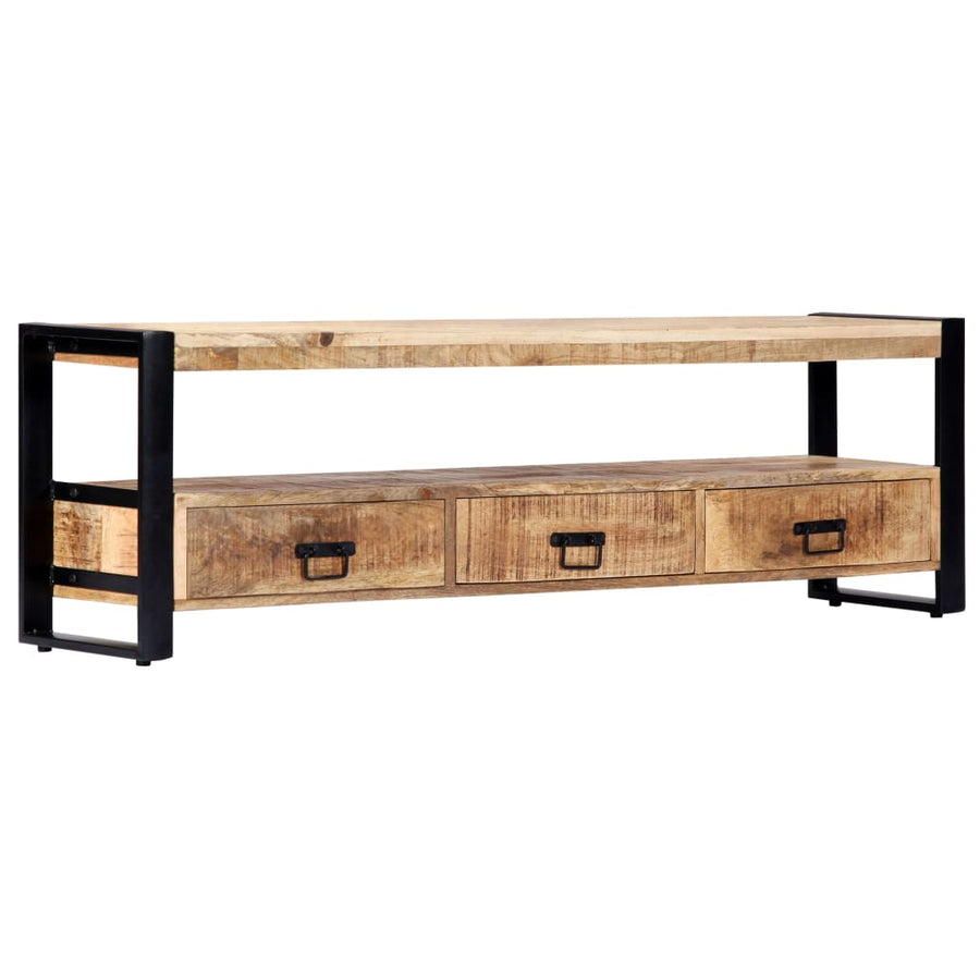 Tv-Meubel 150 x 30 x 45 cm massief mangohout