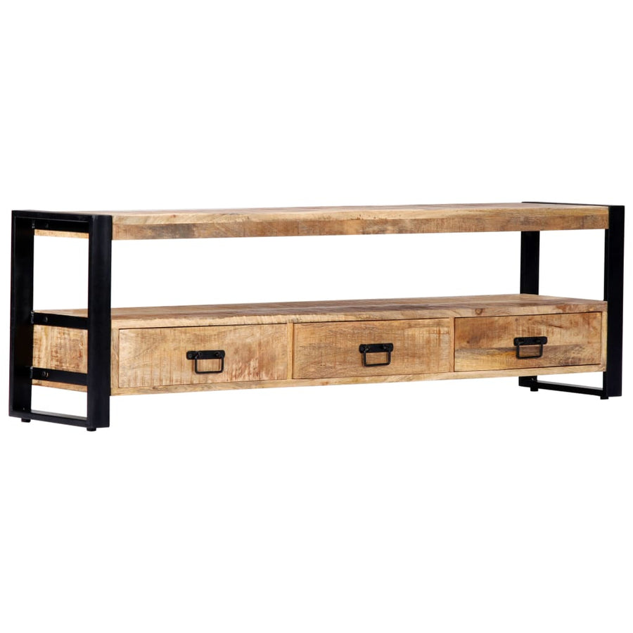 Tv-Meubel 150 x 30 x 45 cm massief mangohout
