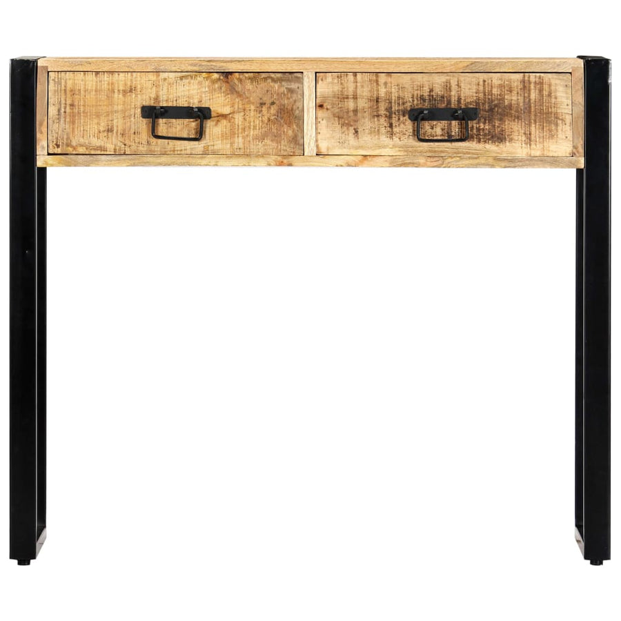 Wandtafel 90X30X75 Cm Massief Mangohout
