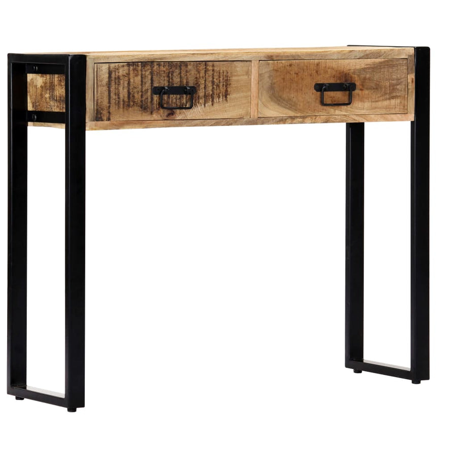 Wandtafel 90X30X75 Cm Massief Mangohout