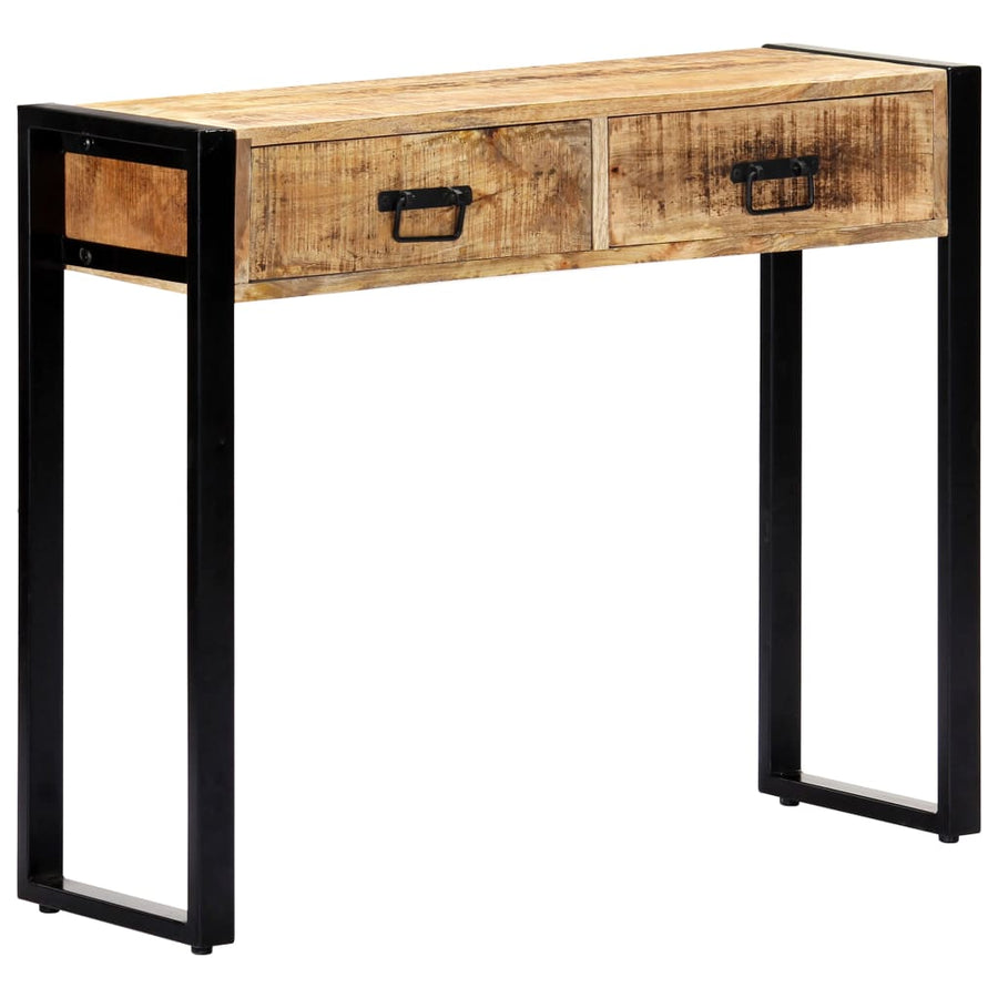 Wandtafel 90X30X75 Cm Massief Mangohout