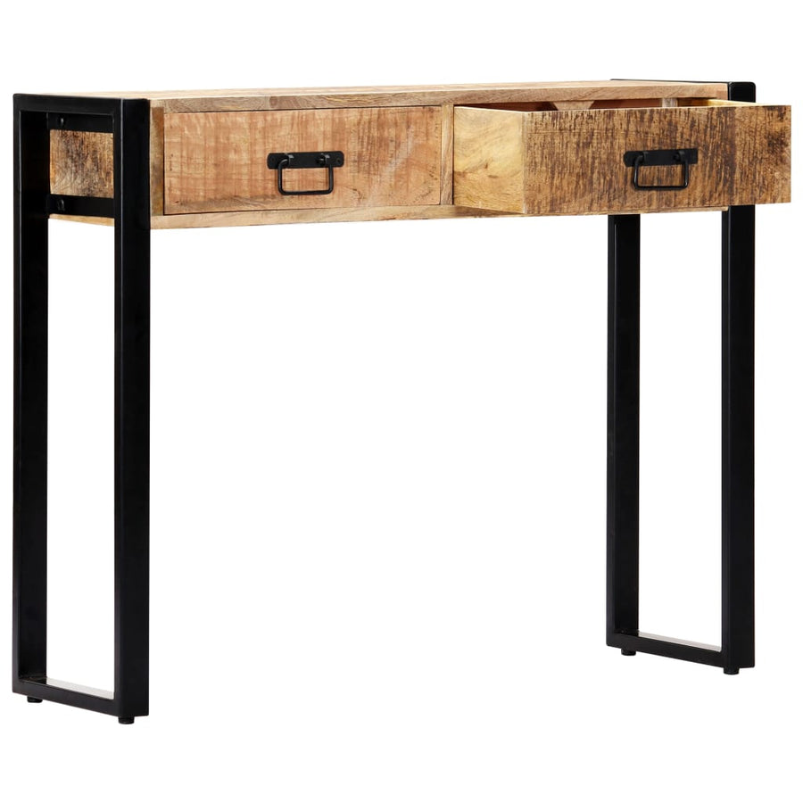 Wandtafel 90X30X75 Cm Massief Mangohout