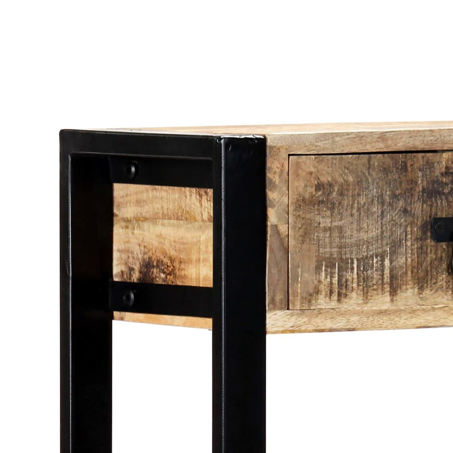 Wandtafel 90X30X75 Cm Massief Mangohout