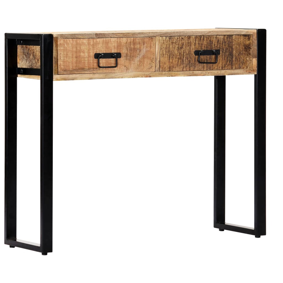 Wandtafel 90X30X75 Cm Massief Mangohout