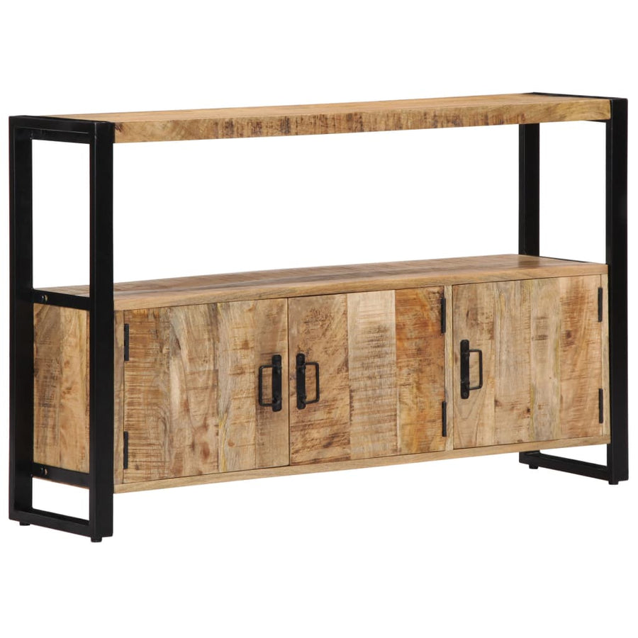 Bijzetkast 120X30X75 Cm Massief Mangohout