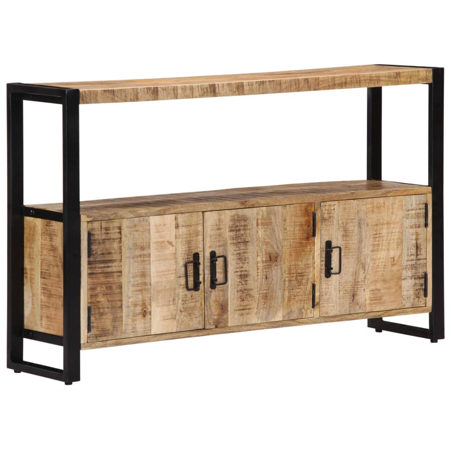 Bijzetkast 120X30X75 Cm Massief Mangohout