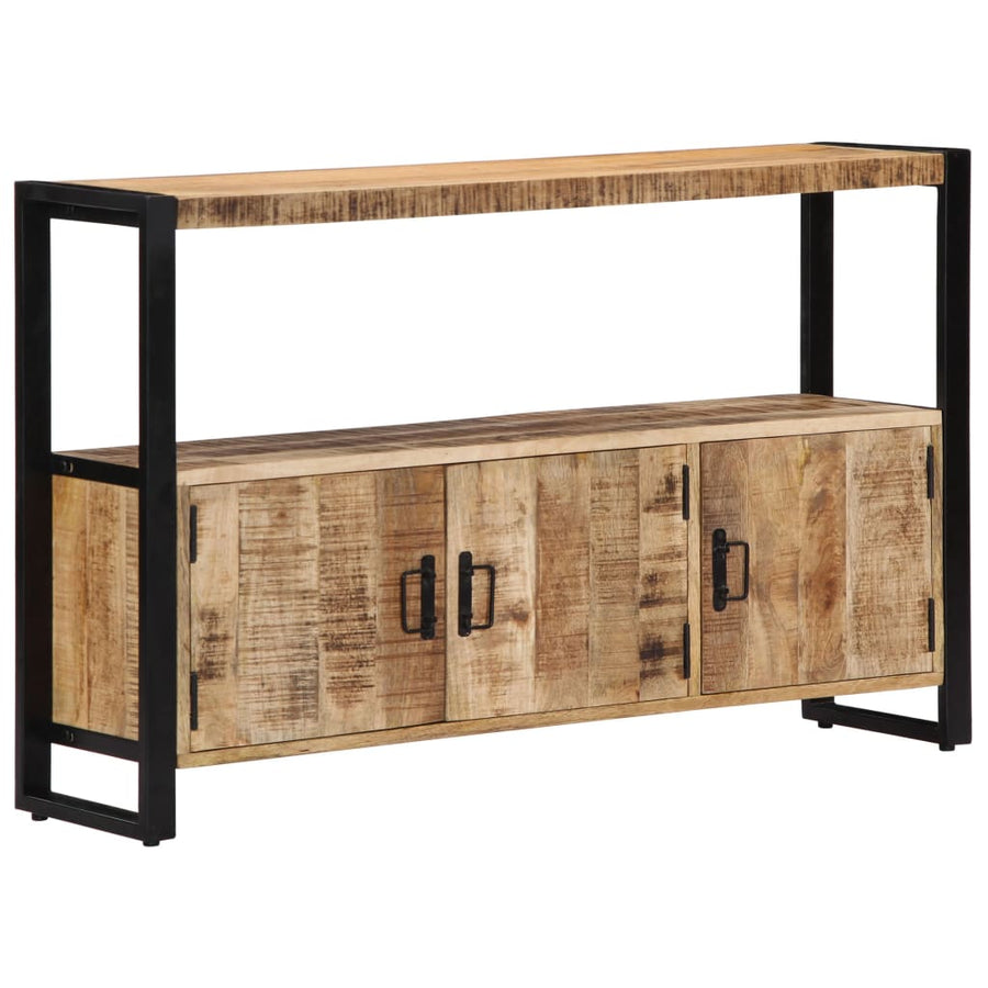 Bijzetkast 120X30X75 Cm Massief Mangohout