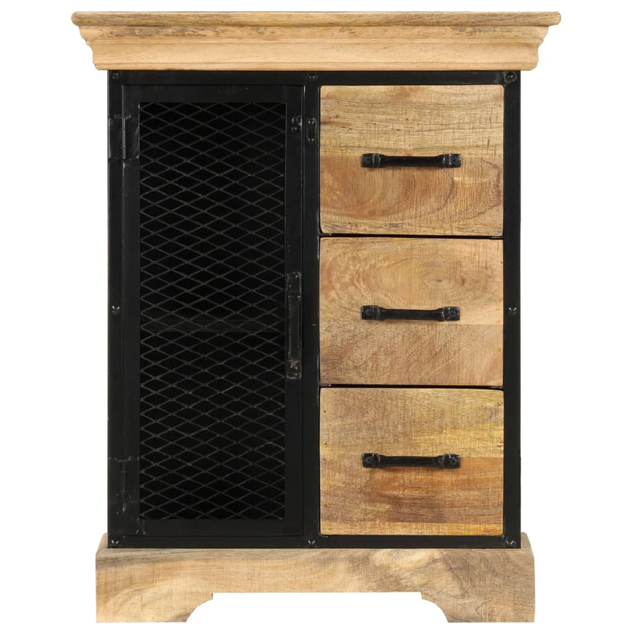 Dressoir 60X30X75 Cm Massief Mangohout