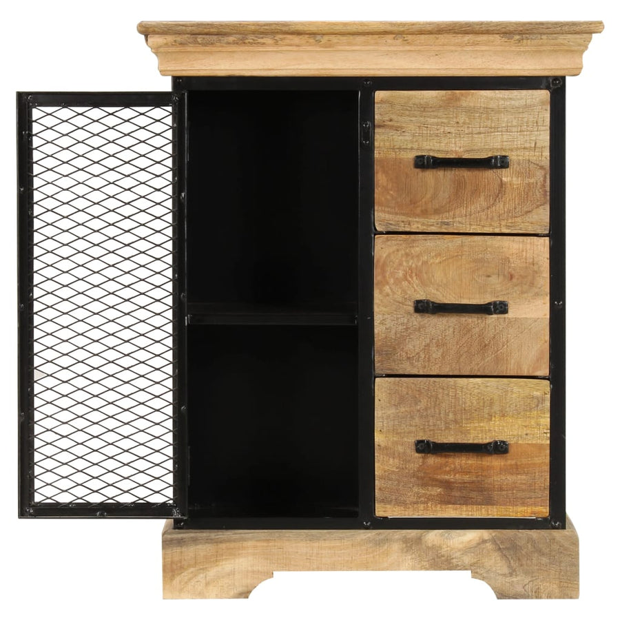 Dressoir 60X30X75 Cm Massief Mangohout